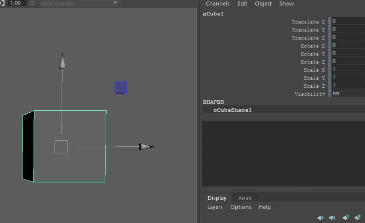 MAYA绑定：通道盒属性不同颜色的含义-一个博客